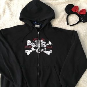 AUTHENTIC DISNEY PARKS PIRATE HOODIE XL